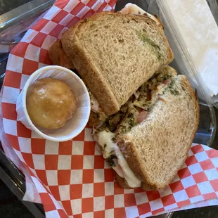 The Jail Bird w/ Donut Hole (comes with sandwich)