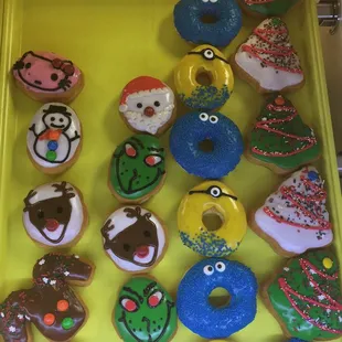 Christmas theme characters