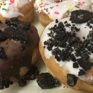 a variety of doughnuts