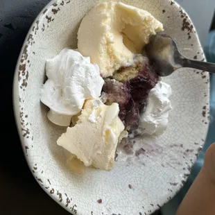 Blueberry cobbler. Not a cobbler.