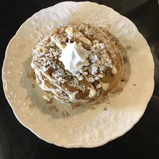 November Pancakes of the Month - Pumpkin Crunch Pancakes