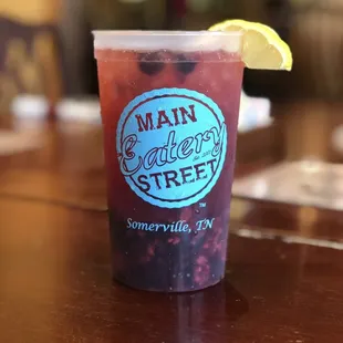 Spring time drink... called the fruit splash