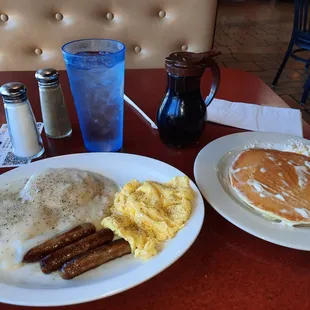 Perfect Birthday breakfast! Everything was hot and delicious  Best biscuits and gravy in the whole land! Hidden gem with excellent service