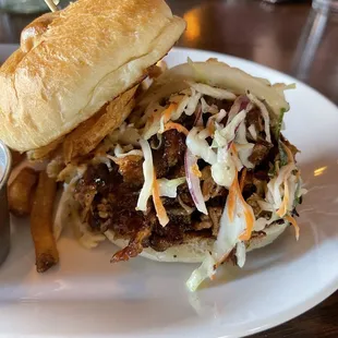 BBQ Smoked Pulled Pork Sandwich