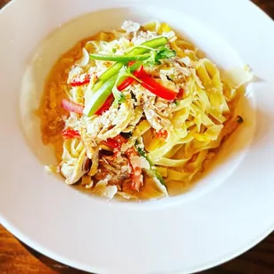 Tequila Chicken Fettuccini