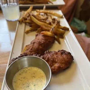fish and chips, food, fish, seafood