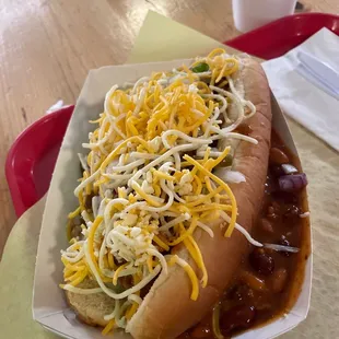 The #14. Night Train Chili Footer