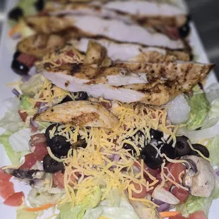 food, salads