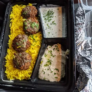 Falafel plate