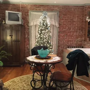 We enjoyed the holiday decorations!