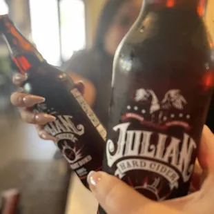 Delicious ciders... great environment