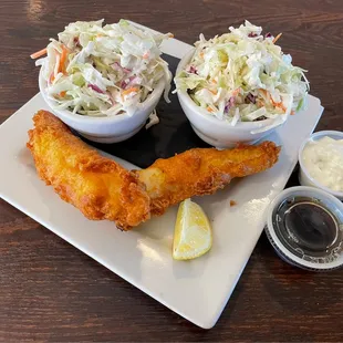 Fish &amp; slaw