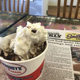 Twp scoops special ice creams