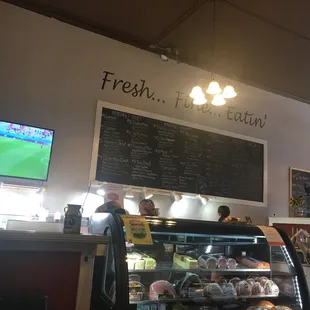 sushi and sashimi, interior