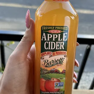 Barsotti Freshly Pressed Apple Cider~ I'm in love with this delicious addictive premium cider, 100% juice, no added sugars or preservatives!