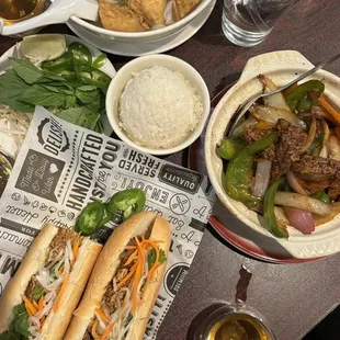 Tofu Pho Tofu and Veggies Banh Mi