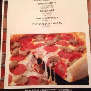 pizza, food