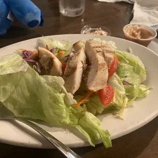 Grilled chicken salad