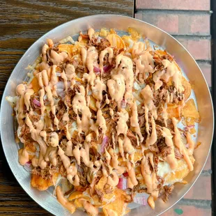 Loaded Roast Beef Hotchips