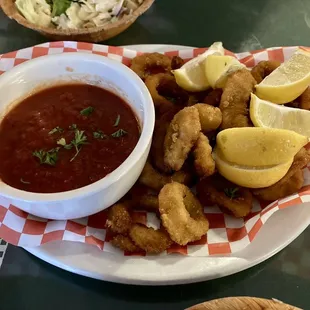 Fried calamari