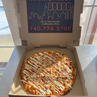 Buffalo Chicken Pizza