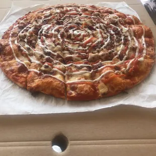 Buffalo Chicken Pizza