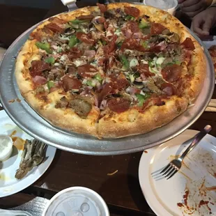 Kitchen Sink Pizza