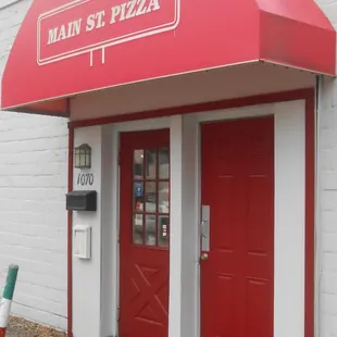 pizza, outside