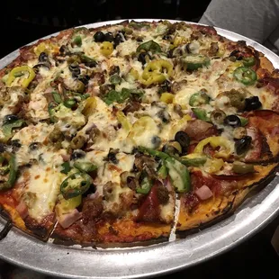 Fully Loaded Pizza (Med) - [$16]