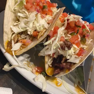 Taco Trio - only showing two!