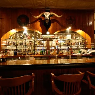 the bar