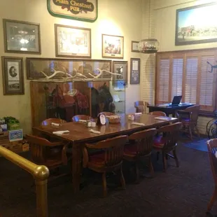 Two saddles in the case on the far wall are really cool...