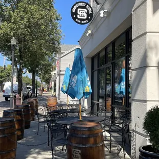 Outdoor seating