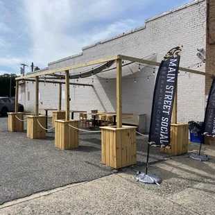 Outside Seating Area