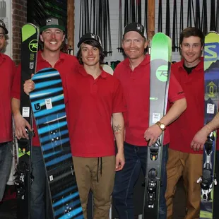Our expert rental team will make sure you have the best fitting rental gear.