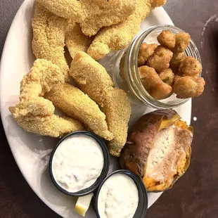 Perfectly cooked catfish