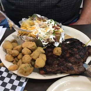 BEST Piece of Beef Steak we have tasted so far in nearly 2 1/2 years of becoming Texans!