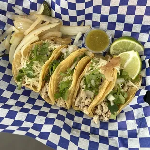 Chicken tacos