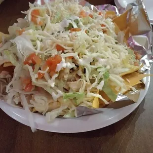 nachos, food
