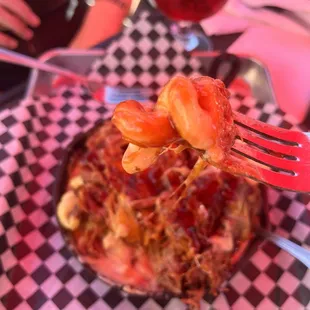 Bbq brisket mac and cheese