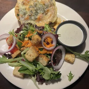 Quiche &amp; salad