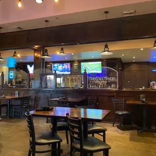 The bar from the cheap seats in the restaurant!