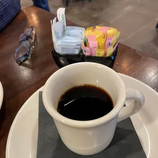 Just Coffee.