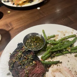 Hanger steak &amp; steak nachos