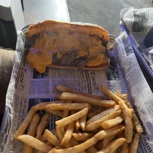 Philly cheesesteak