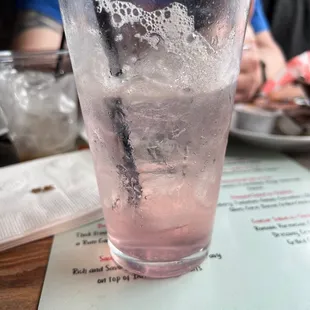 This is a mojito?? Missing mint rum and flavor!