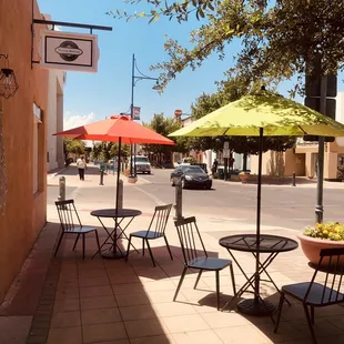 Outdoor seating!