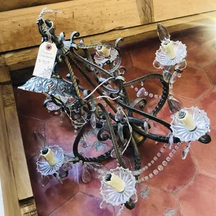Antique chandelier!