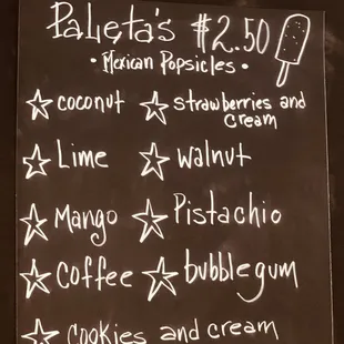 Paleta Menu!