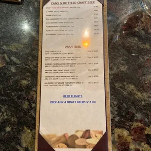 Beer list